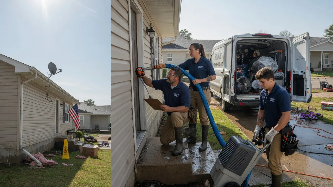 Ceiling Water Damage Restoration in Smithdale, MS near me